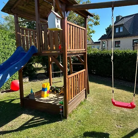 Ferienhaus Kranich Röbel Esterno foto