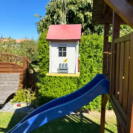Ferienhaus Kranich Röbel Esterno foto